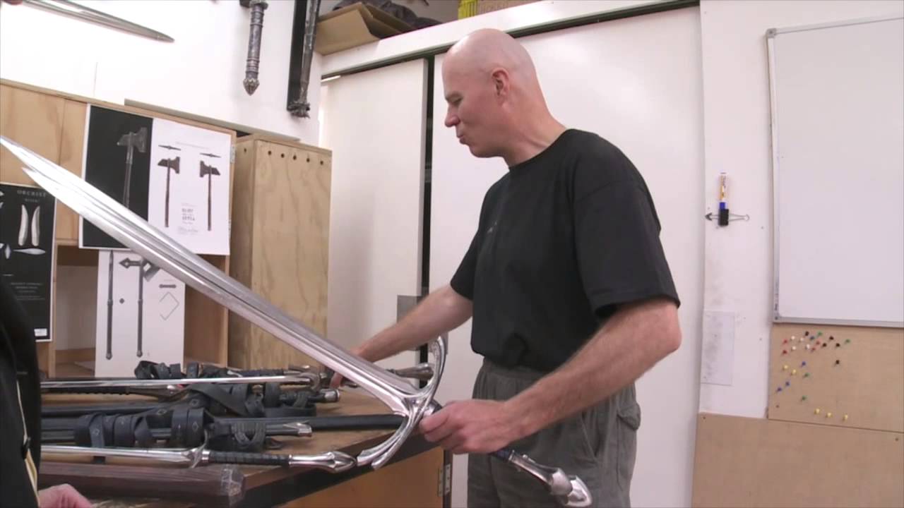 Hobbit, svärd med Peter Lyon