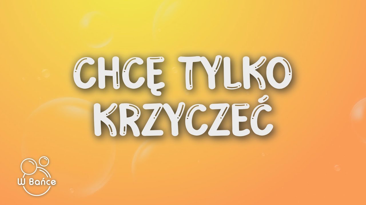Cyrko - CHCĘ TYLKO KRZYCZEĆ (Tekst/Lyrics)