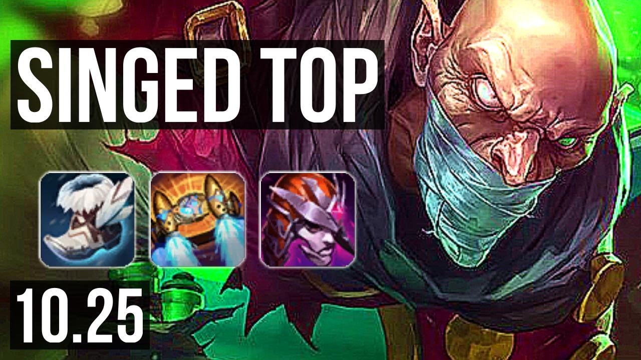 SINGED vs ILLAOI (TOP) | 7/2/10, 300+ games | KR Diamond | v10.25