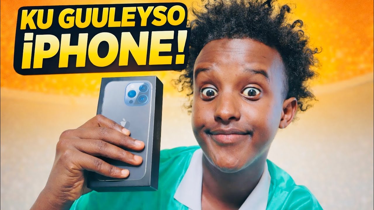 Ku guuleyso iPhone 13 Pro Max – hal shuruud kaliya: DHAMEYSO MUUQAALKA 😳🎉