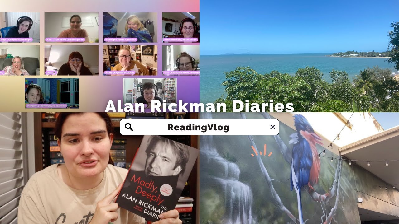 Alan Rickman Diaries| Reading Vlog feat. the time @PageswithPaige broke us all 😢😭