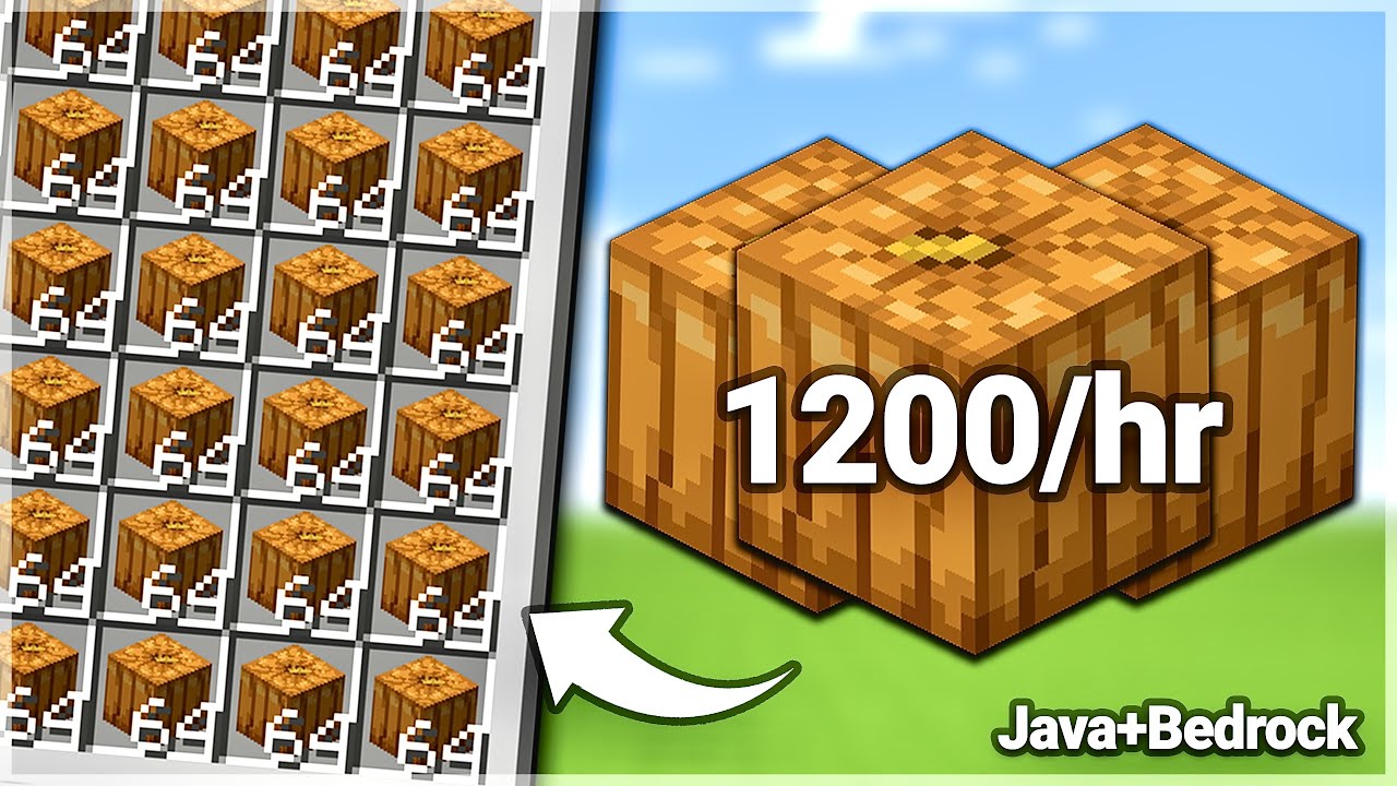 Easy Pumpkin Farm Minecraft Bedrock + Java. Easy Melon Farm 1.21.10