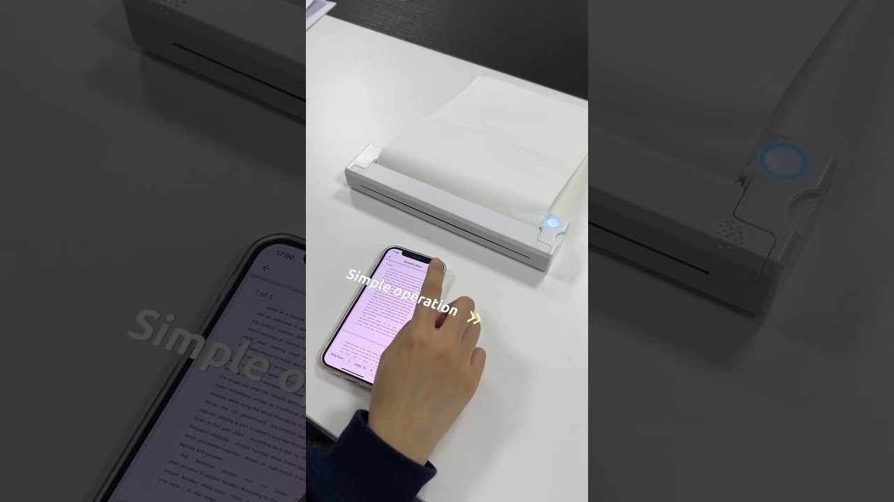 Print anything with NEWYES A4 portable printer  #newyes #a4printer  #coolest