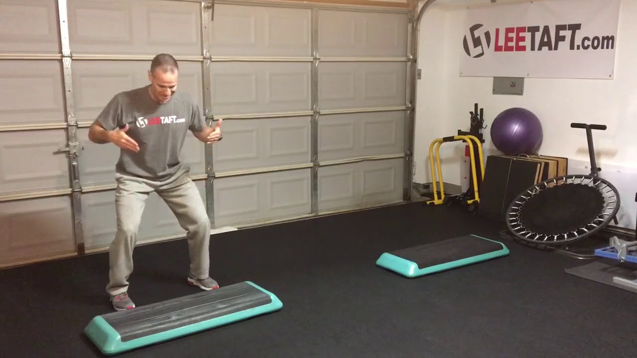 Explosive Double Low Box Lateral Shuffle Drill for Quickness & Agility