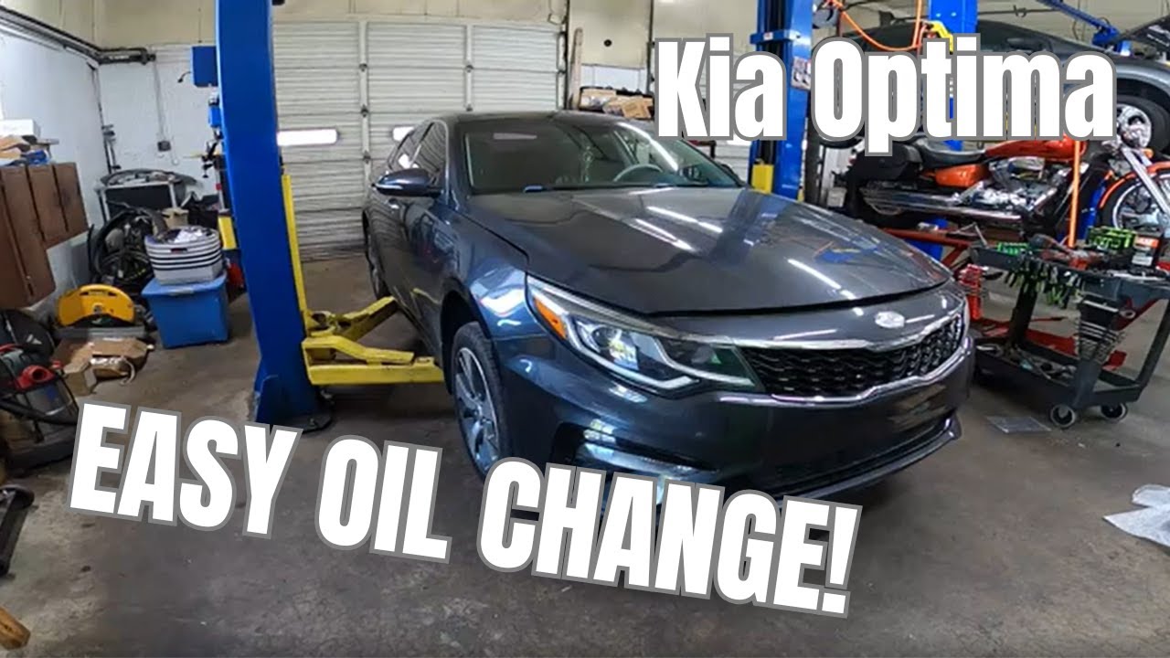 2019 Kia Optima Oil Change for Dummies