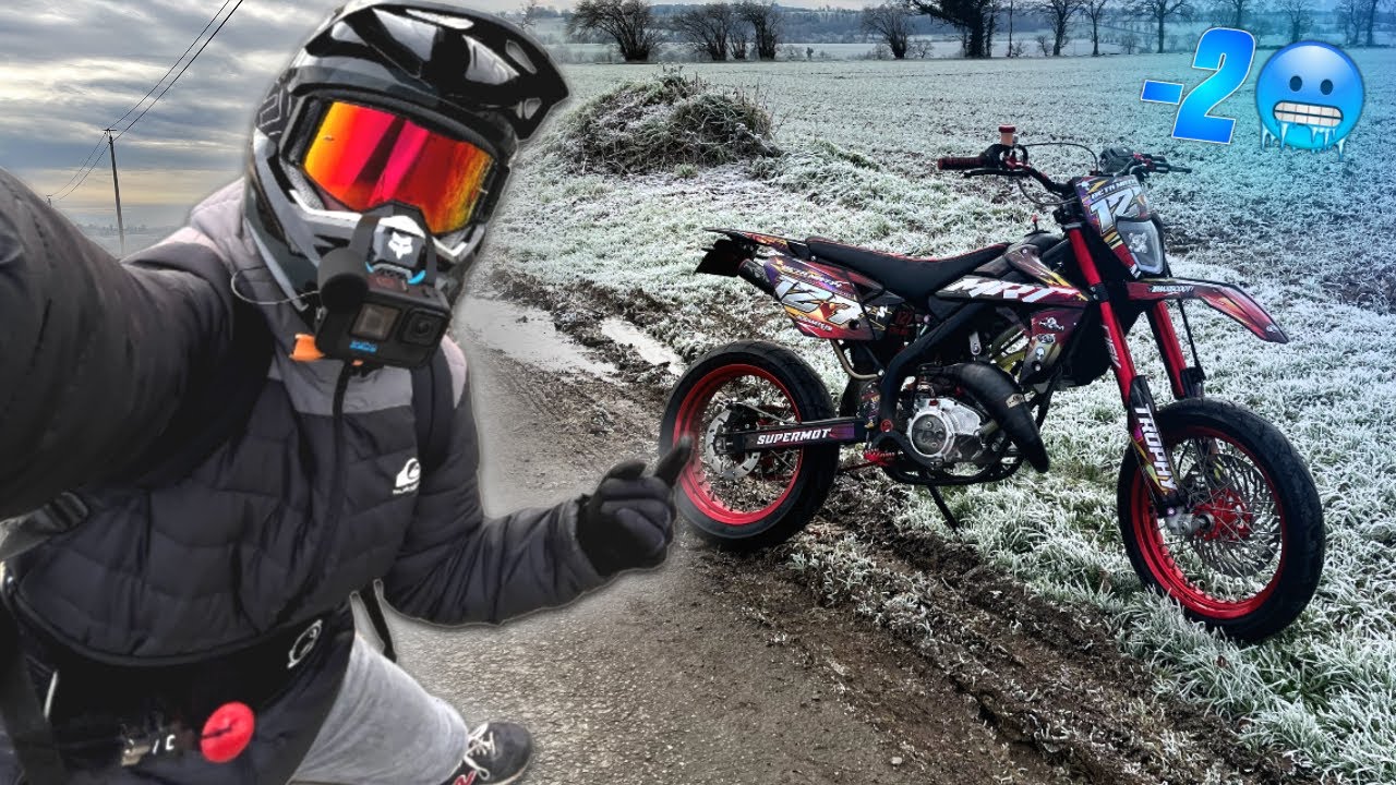 Rouler sous -2&deg; Est-ce r&eacute;ellement une bonne id&eacute;e ??🥶 (Ma 50cc en pls)