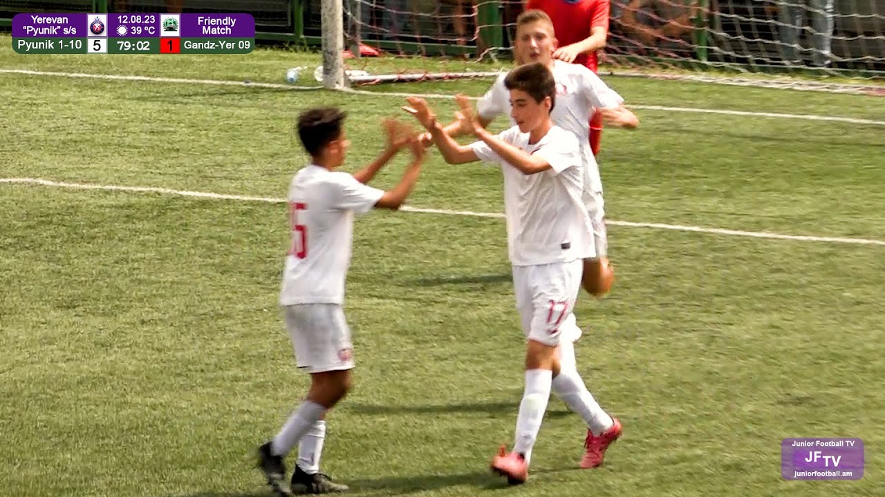 Pyunik 1-10 (5-1) Gandzasar-Yerevan 09 (12.08.23) Friendly Match