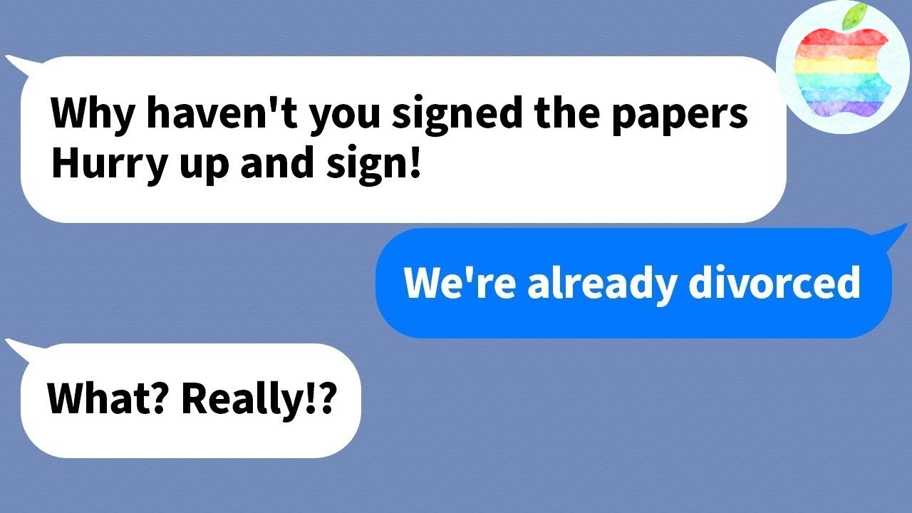 【Apple】My Husband Slammed Divorce Papers in Front of Me on Our Wedding Anniversary