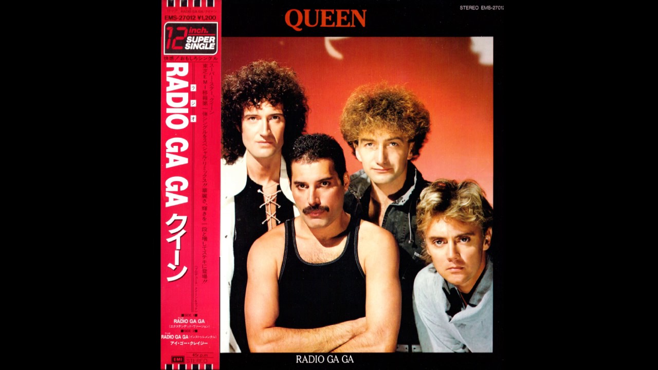 QUEEN - RADIO GA GA - MAXI SINGLE (JAPAN - FULL) 12