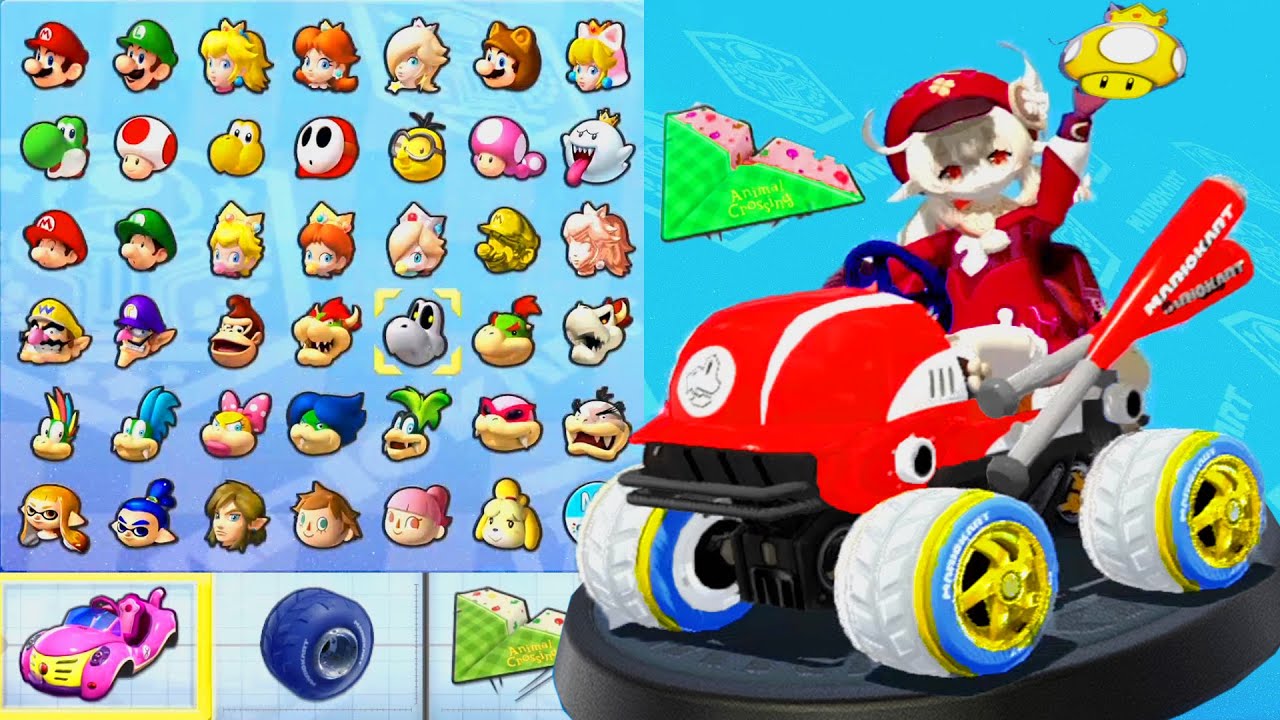 Mario Kart 8 Deluxe - Dry Bones / Feather Cup & Crossing Cup|The Peak Racing Game on Nintendo Switch