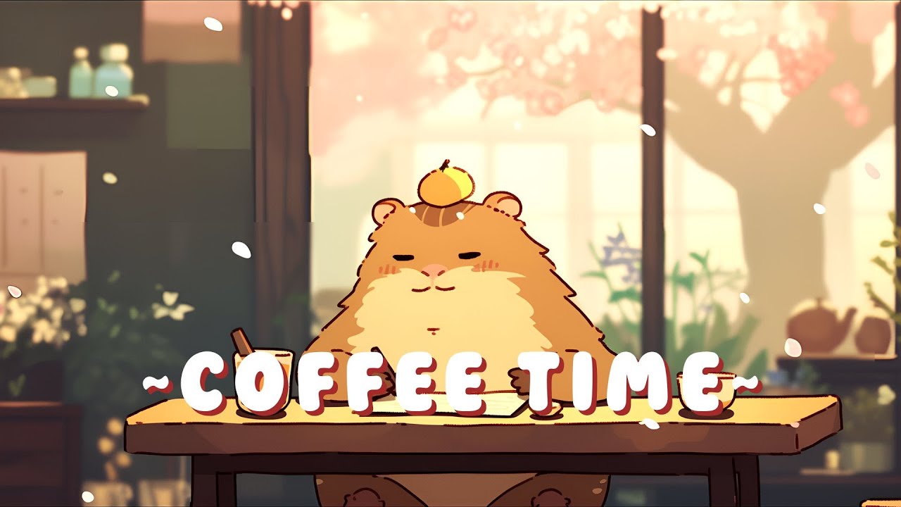[Full Hour] Capybara Lofi Radio - Relaxing Music for Work/Study ~ Peaceful Moments ~ 🌸 ☕