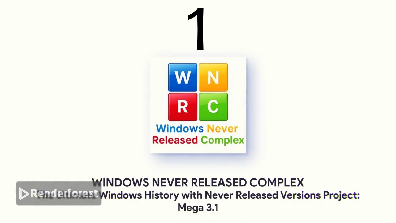 The Ultimate Windows History with Never Released Versions Project: Mega 3.1 (Part 1)