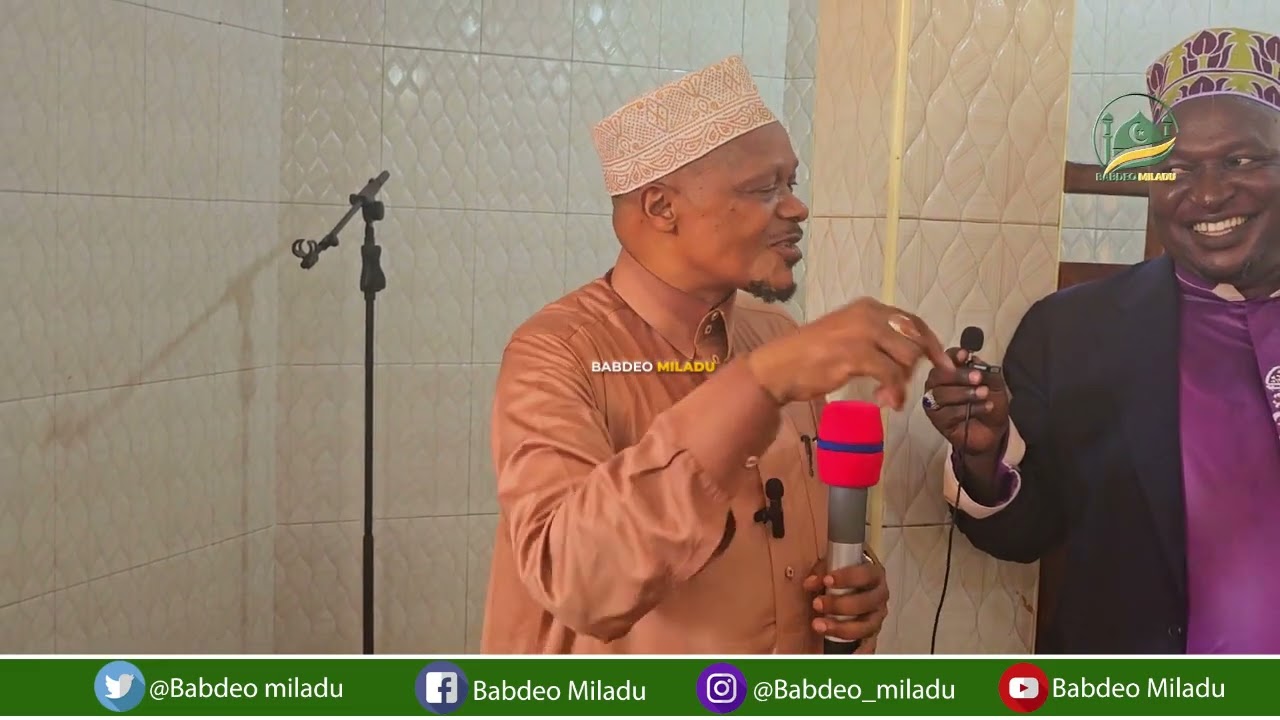 HILI LA KUIGWA MUFTI ALIVYOWATAMBULISHA WAGENI KWA MNDOLWA KOROGWE