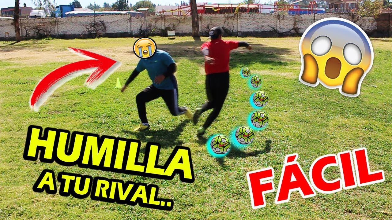 Aprende 5 Regates FÁCILES para BURLAR a tu RIVAL en el FÚTBOL #2 Tutorial de Fútbol