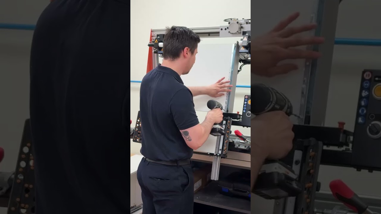 Perfect alignments, fast assembly and seamless precision - this is Blum's BOXFIX device in action.