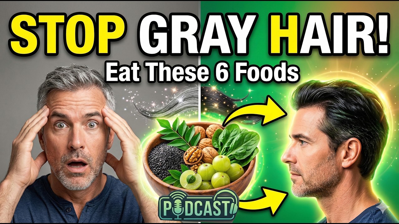 Can These 6 Foods REVERSE Gray Hair Naturally?