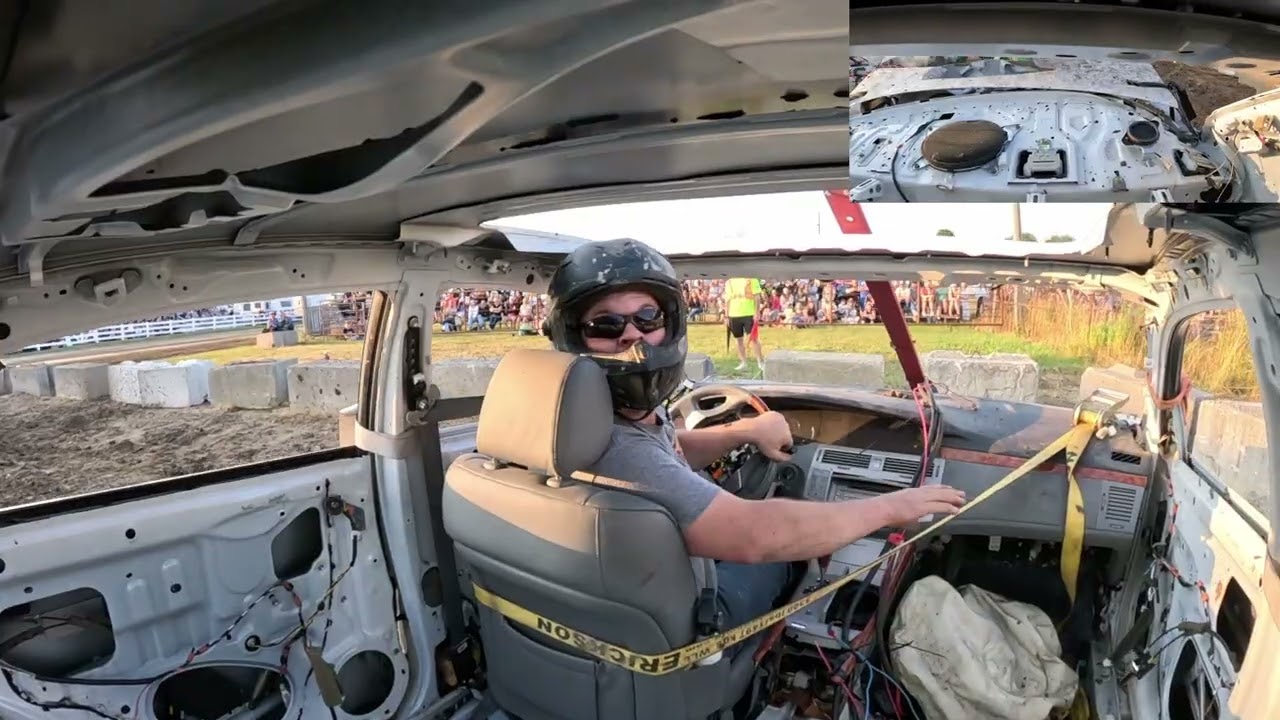 Listowel Demolition Derby In car with Zack mcCormack  Car # 171 2025