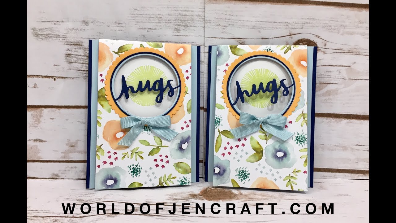 Lovely Inside & Out - Flap Over Fun Fold Card - Stampin Up!