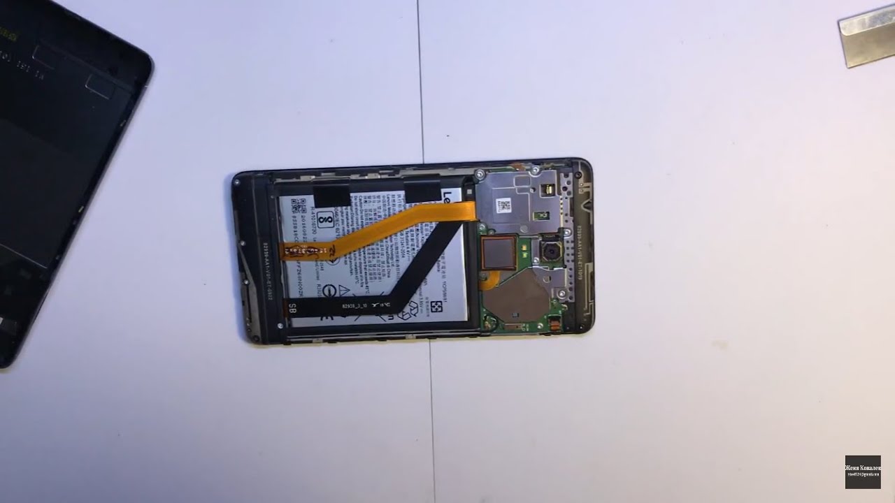 Lenovo K6 note - разборка / disassembly