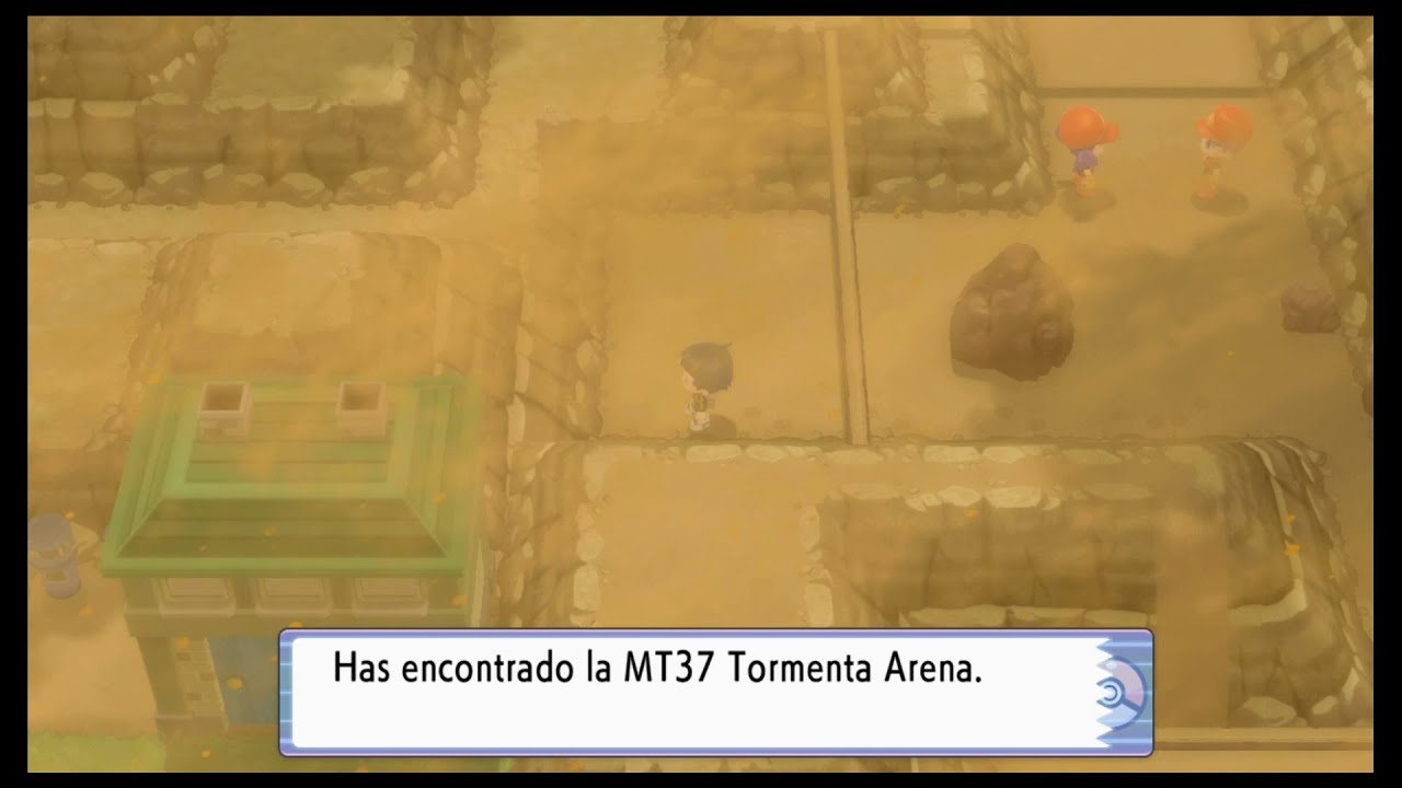 Pokémon Perla Reluciente | MT37 Tormenta Arena | Ruta 228