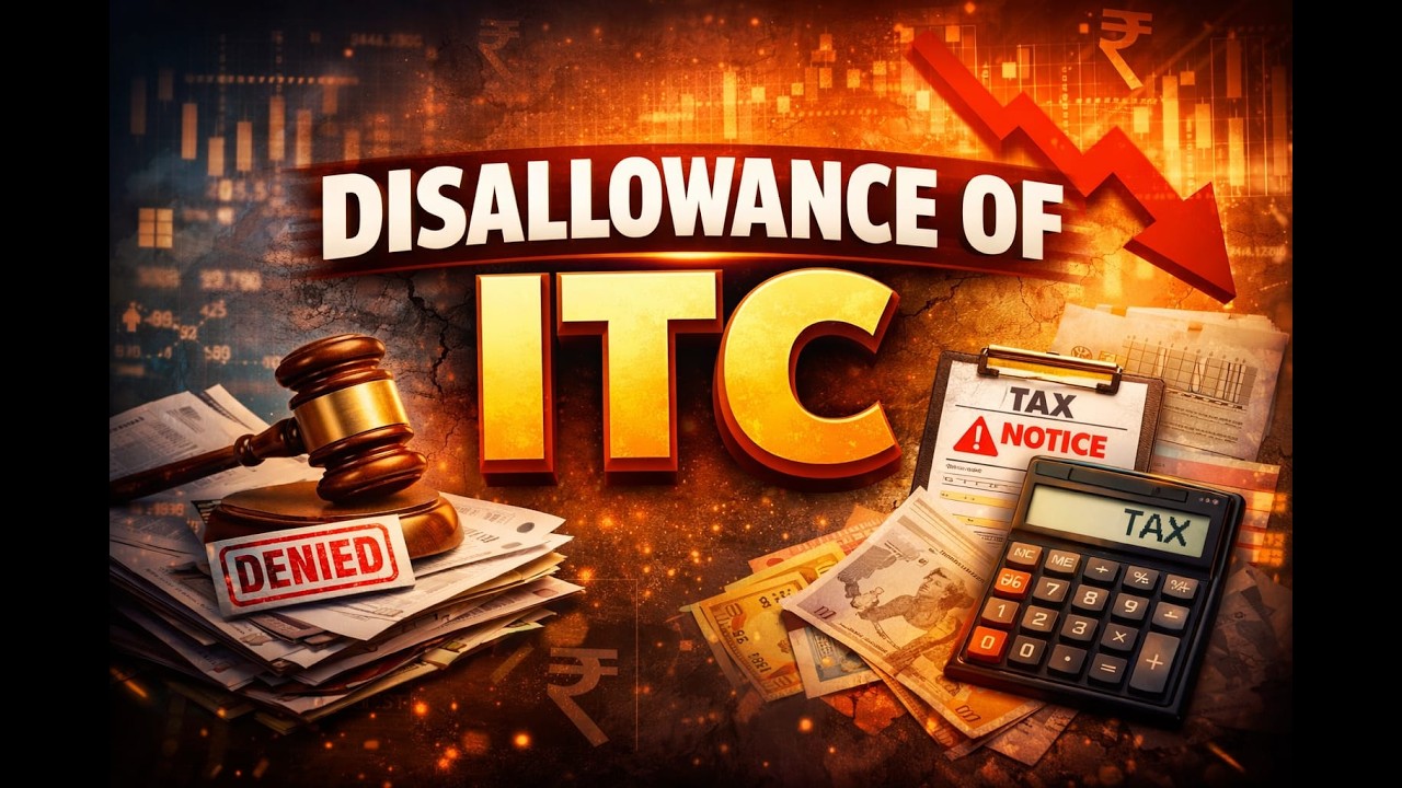 Disallowance of ITC I GST I Unjust enrichment I Impossibility