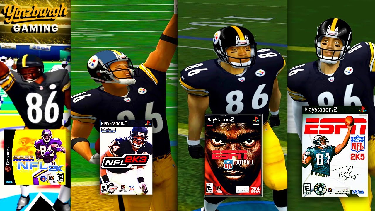 Catching a TD With Hines Ward in EVERY NFL 2K Game 🏈🔥