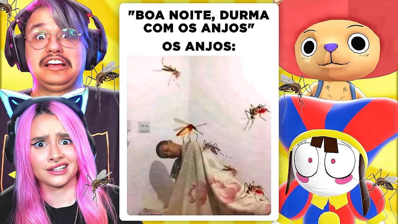 O Chopper e a Pomni se perderam nos MEMES KKKKKK