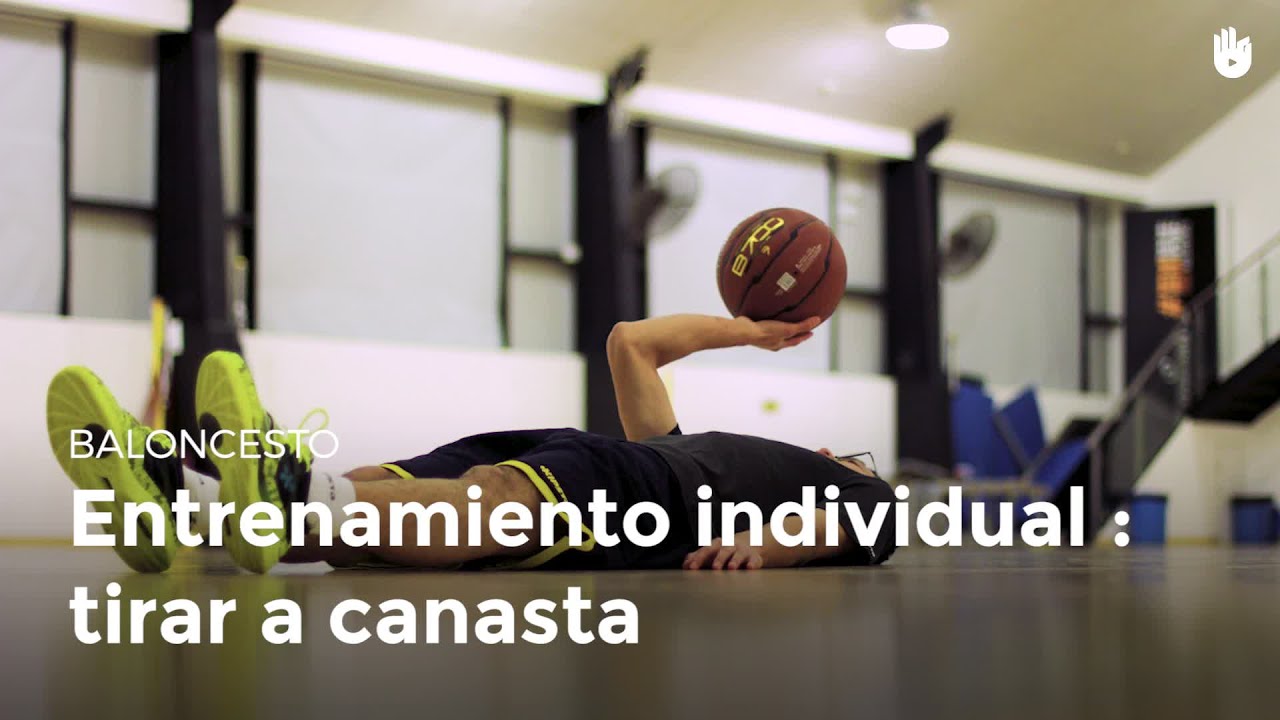 Entrenamiento individual: tiro a  canasta | Baloncesto