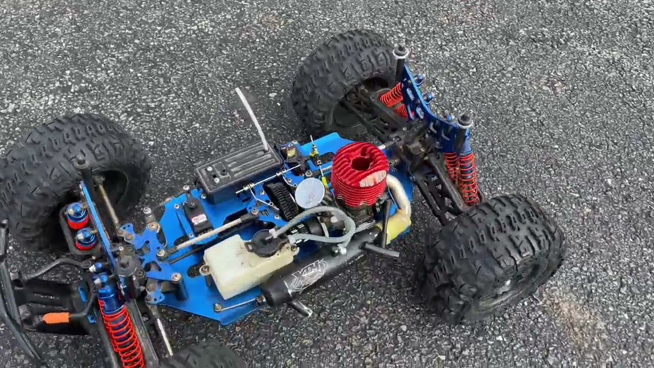 XTM MAMMOTH Nitro RC Truck We Tune It and Full Send It !!! #subscribe