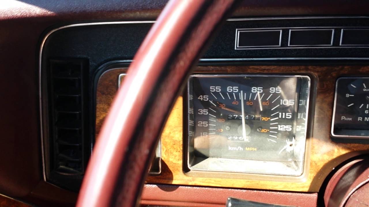 1980 Pontiac Parisienne 0-80 mph (305cid)