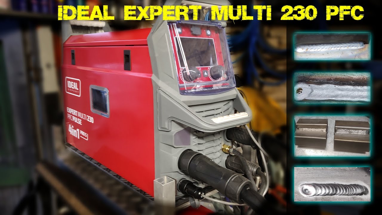 Mein neues MIG/MAG Schweißgerät - Ideal EXPERT MULTI 230 PFC PULSE 4in1 Pro5