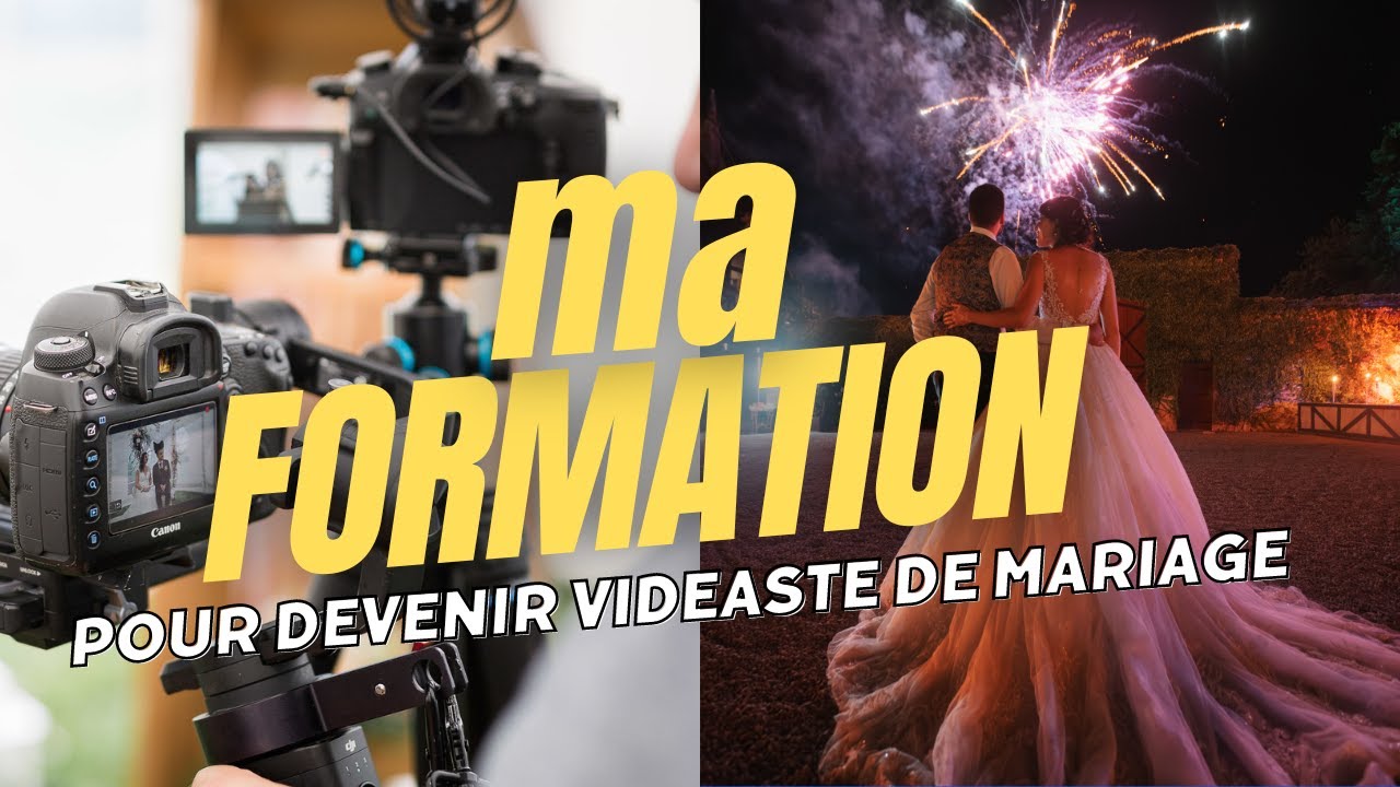 formation pour devenir vid&eacute;aste de mariage (lien en description)