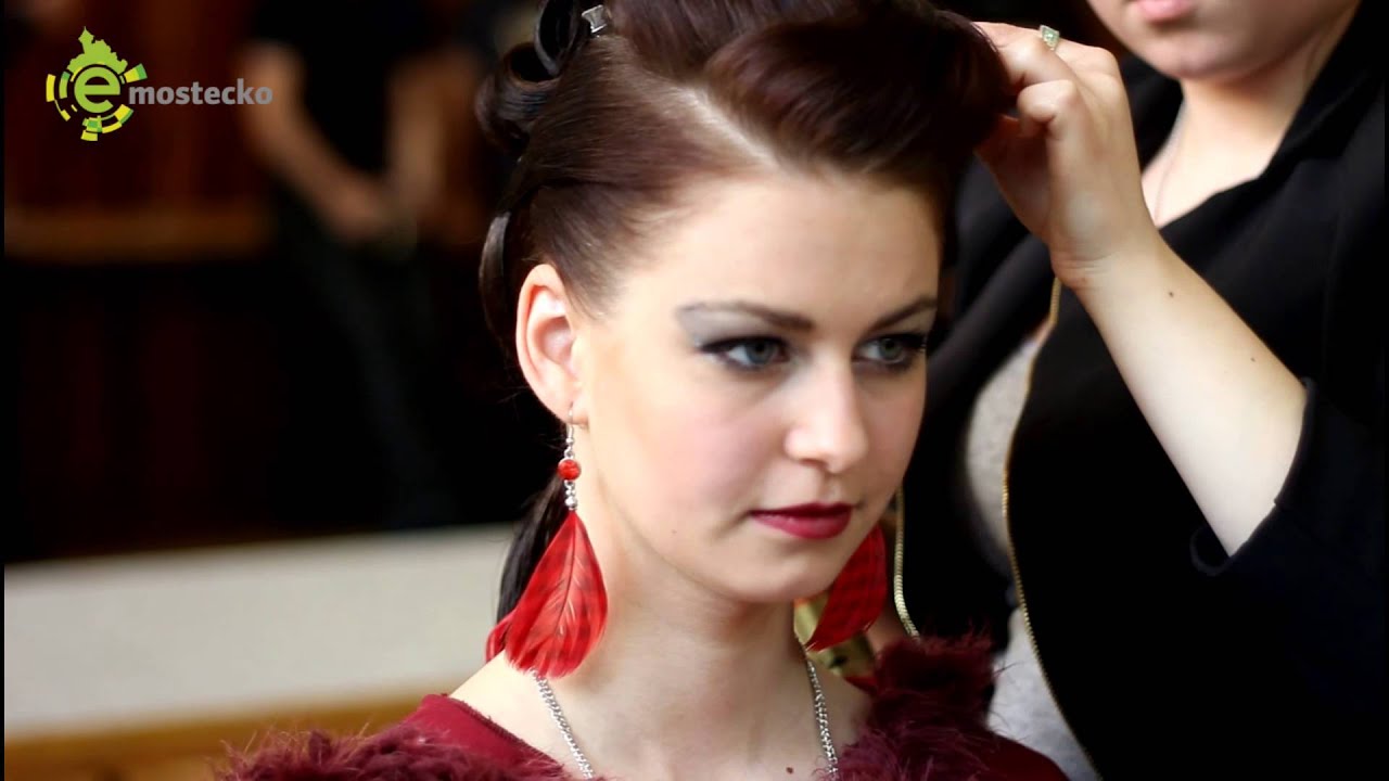 Kadeřnická soutěž Junior 2015: Účesy Lucie Bílé