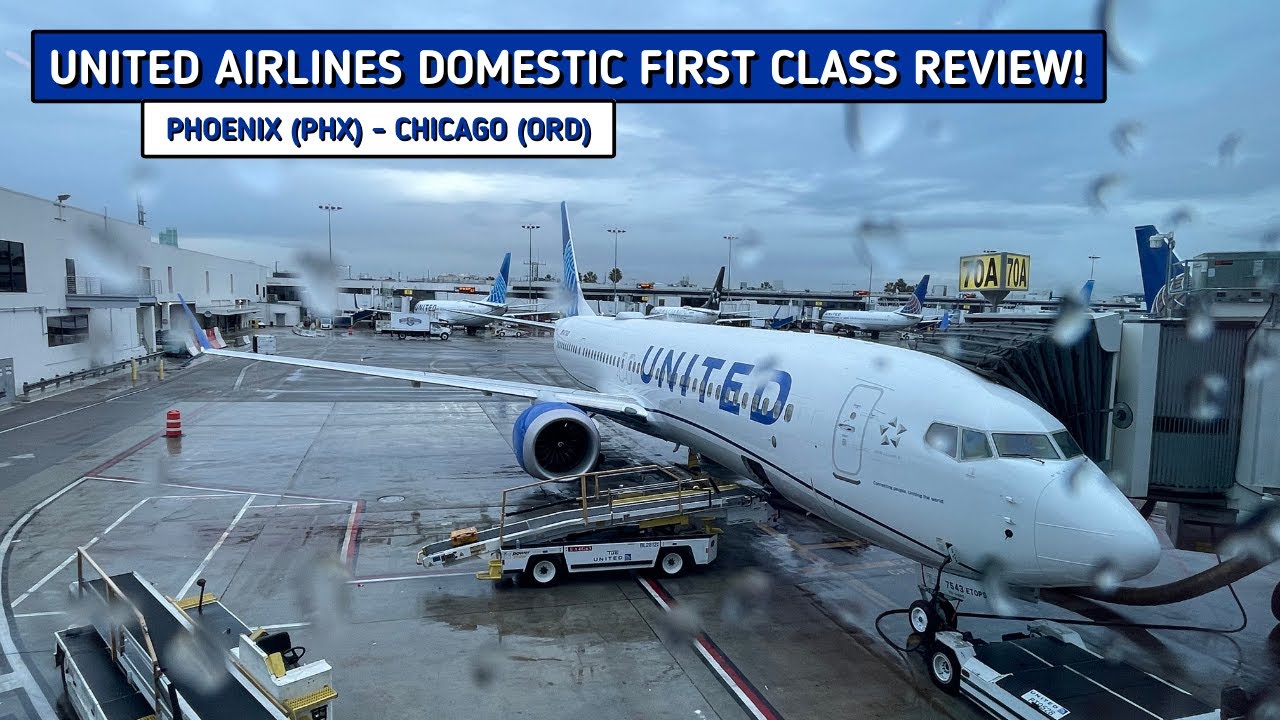 REVIEW | United Airlines | Phoenix (PHX) - Chicago (ORD) | Boeing 737 MAX 9 | First