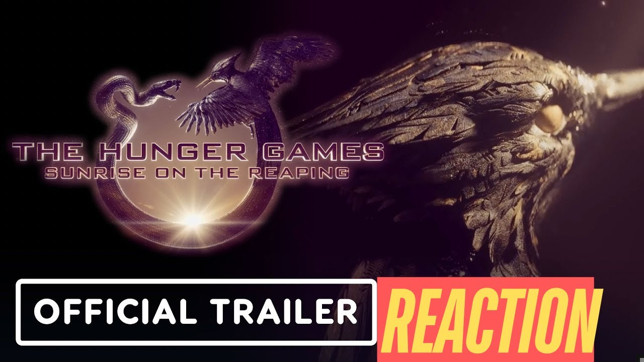 The Hunger Games: Sunrise on the Reaping Teaser Trailer REACTION (Lionsgate, 2026)