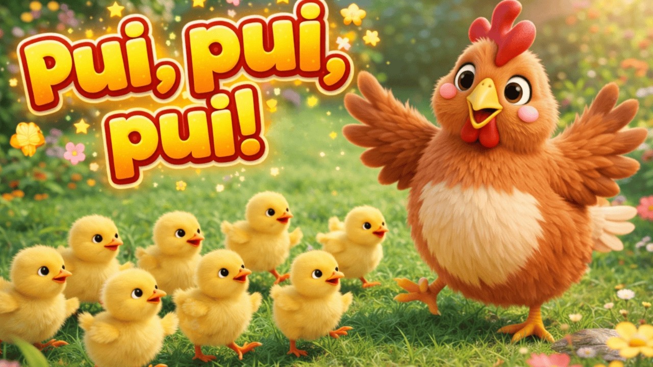 Puișorii drăgălași 🐥 | Cântec pentru copii mici