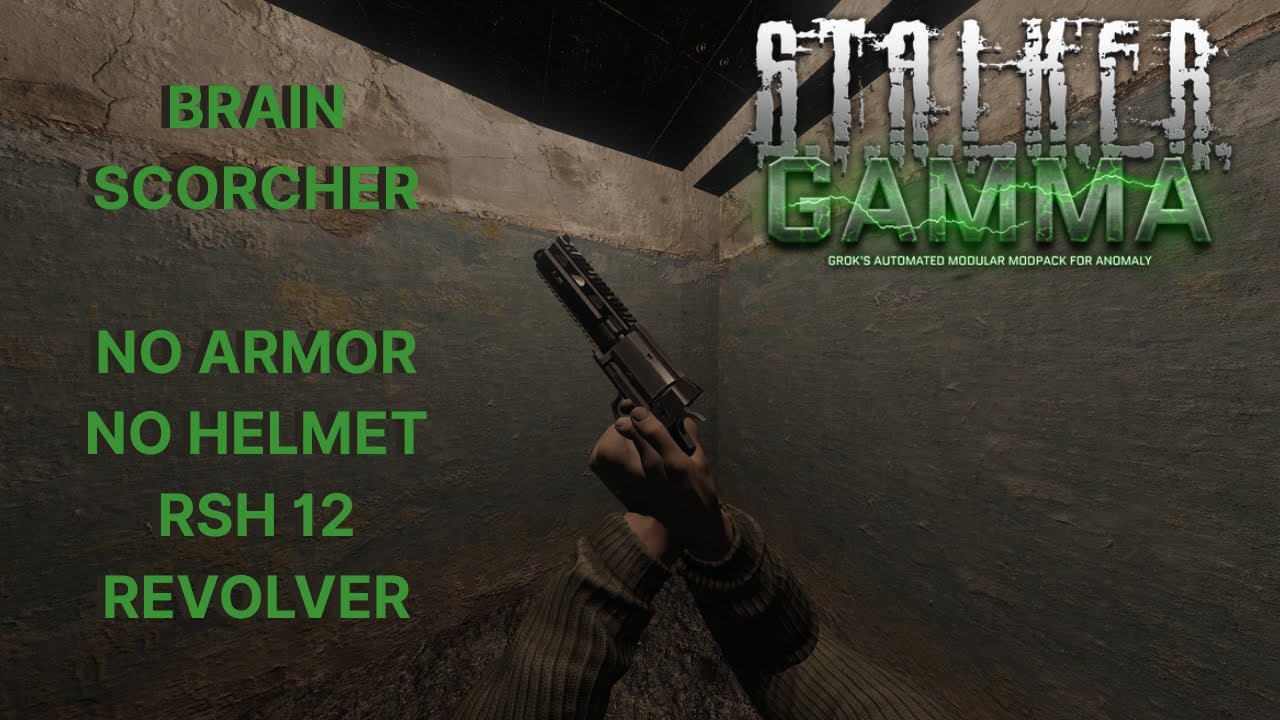 Brain Scorcher No Armor RSH 12 Revolver Trolling