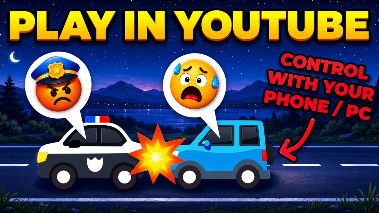 This YouTube Video Is a Police Chase Game (MOBILE + PC)