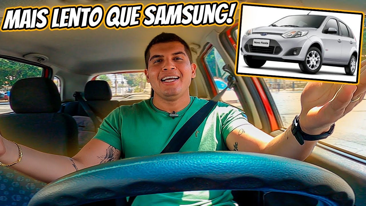 Ford Fiesta 1.0 - Dirigi o carro mais lento do Brasil.