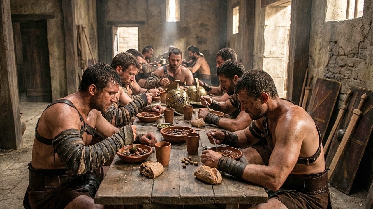 What Gladiators REALLY Ate Before Fighting | (Ancient Rome Diet)
