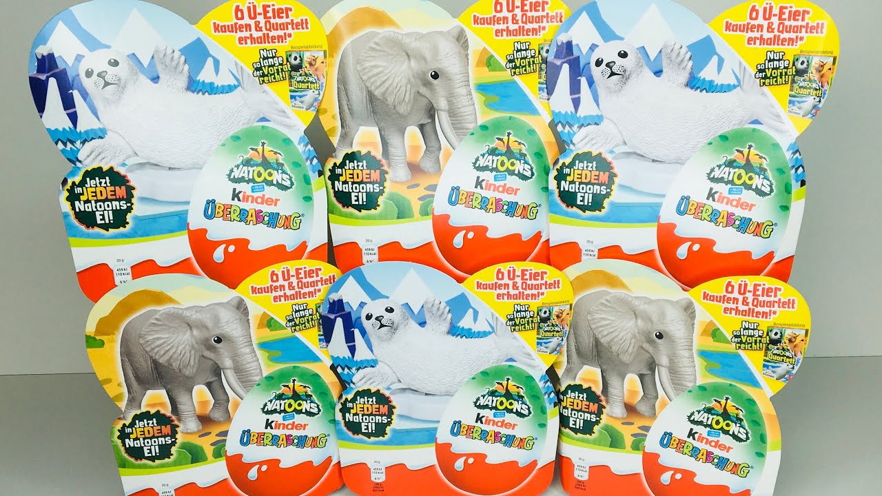 Новые НАТУНС 3 2023 от Киндер Сюрприз | Kinder Surprise Natoons 2023 | Kinder Überraschung Natoons 3