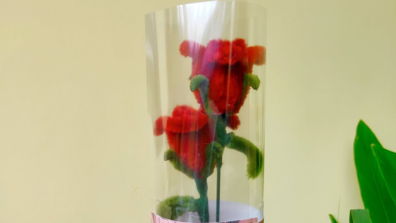 How to make flower Rose from Pipe Cleaner, Simple and Everyone can imitate this steps. 
