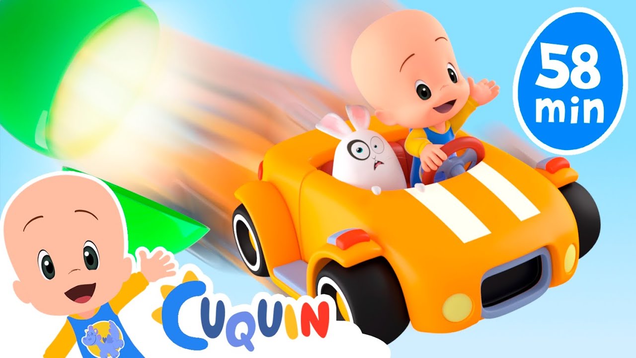 ¡Huevos sorpresa con coches 🚖! Aprende los colores y mucho más con los huevos sorpresa de Cuquín