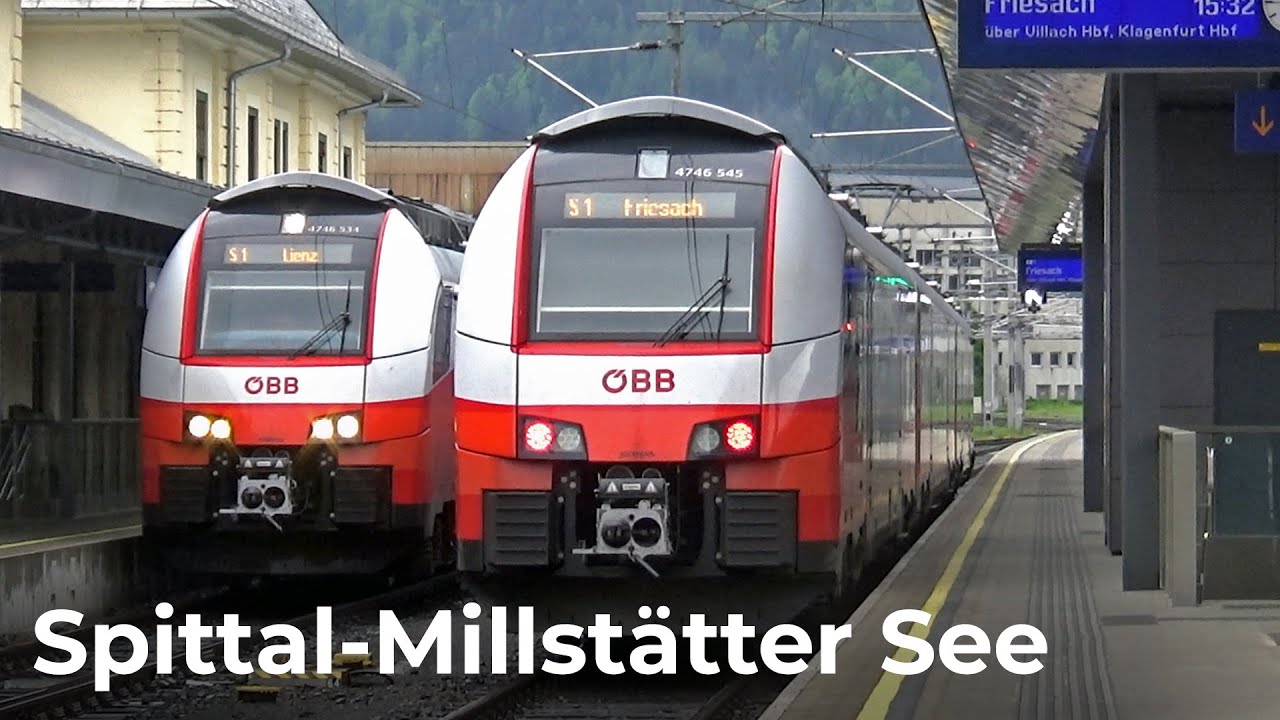 Osterreichisch Züge Vlog #69 - Spittal-Millstätter See Bahnhof 07.05.2023