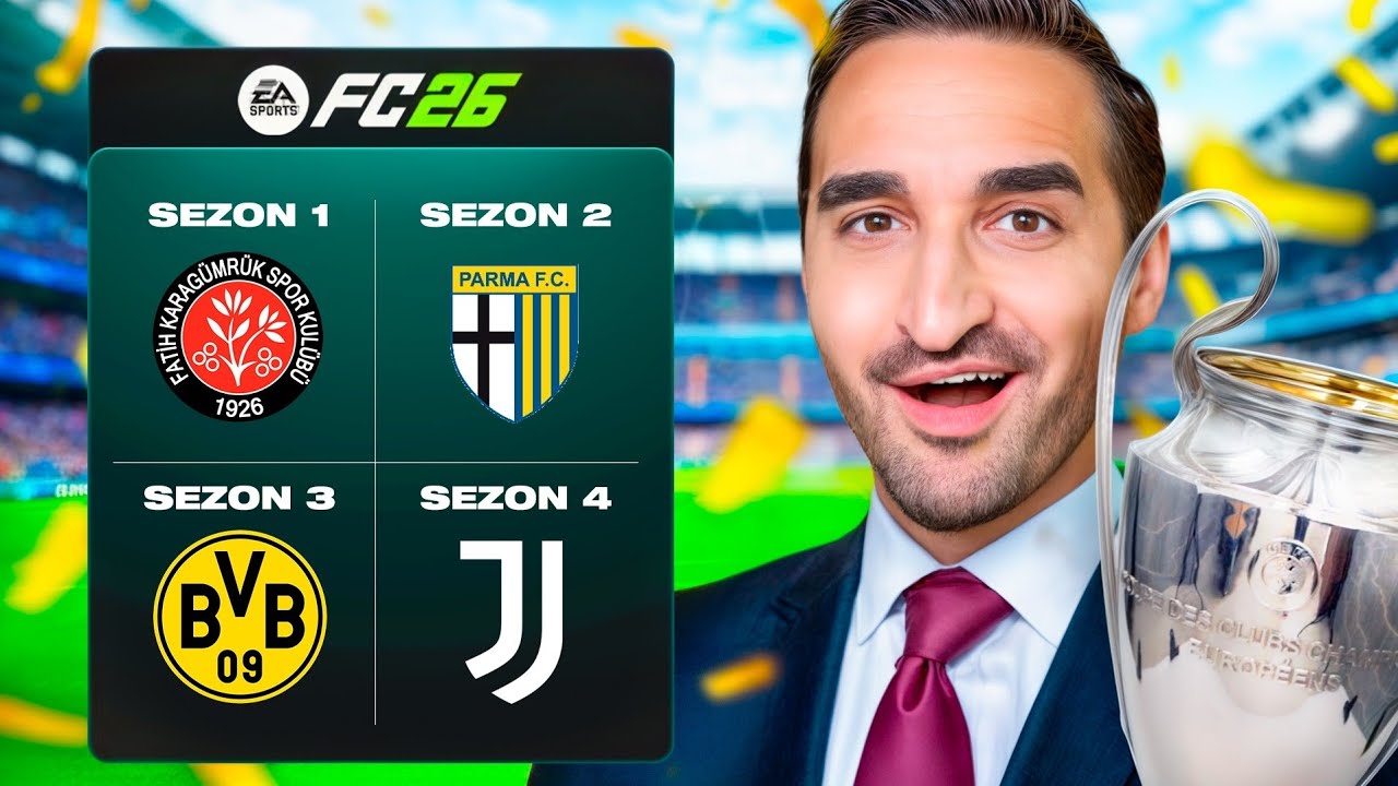 Şampiyonlar Ligi Kazanana Kadar Her Sezon Takım Değiştim!