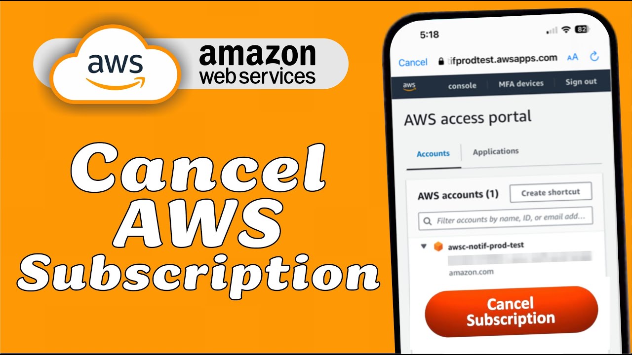 Как отменить подписку на Amazon Web Services (прекратить использование AWS)