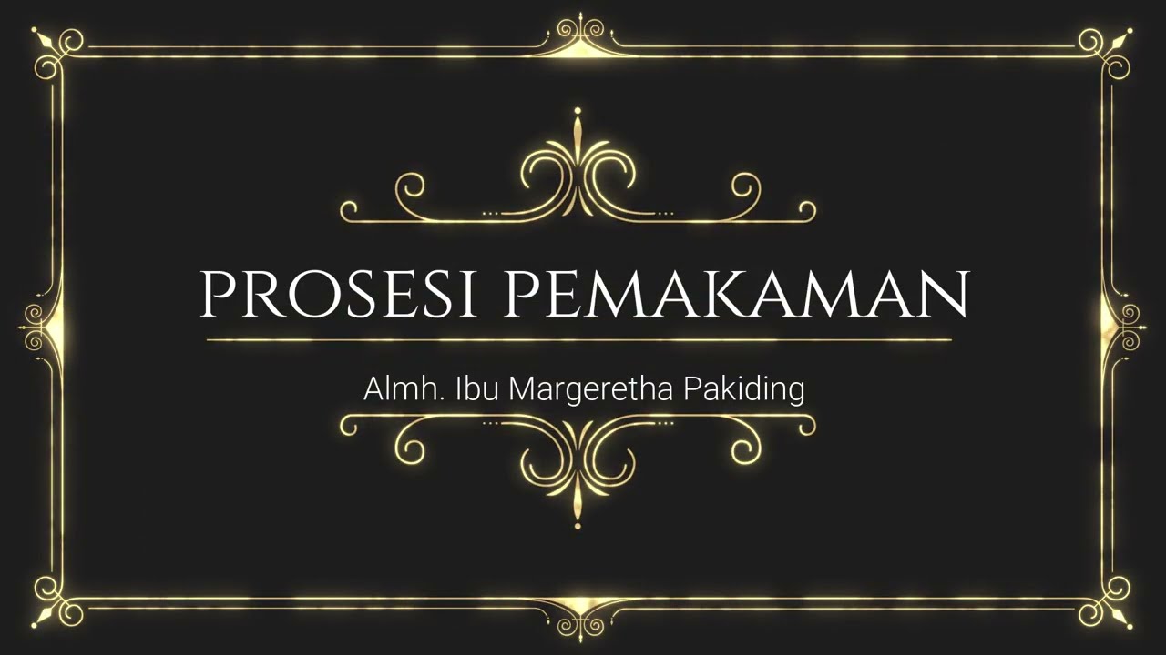 My Mom's Funeral Part 2 Margaretha Pakiding
