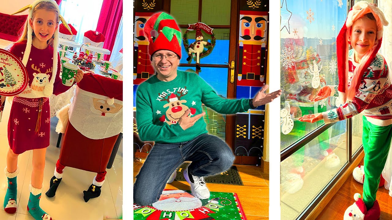 Partea 2 🎄 CINE DECOREAZĂ cel mai BINE CASA 🎅 de Sfântul Andrei 🎆 La Mulți Ani!