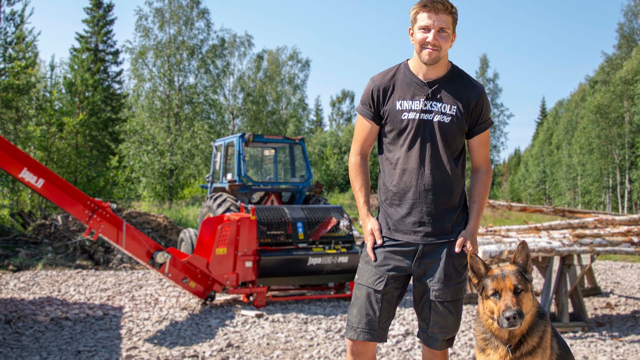 Koltillverkning med vedmaskinen Japa 365 Plus Pro
