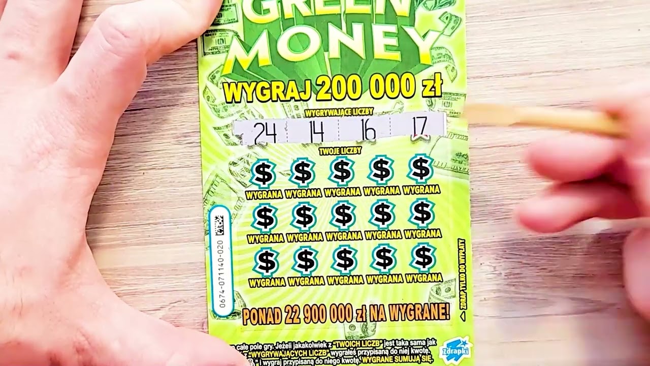 GREEN MONEY  cała paczka